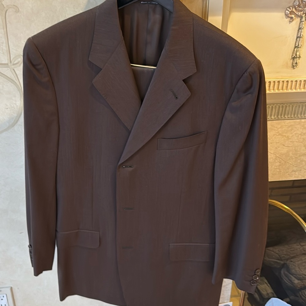 Canali Men’s Chocolate Brown Suit